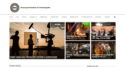 Desktop Screenshot of abcine.org.br